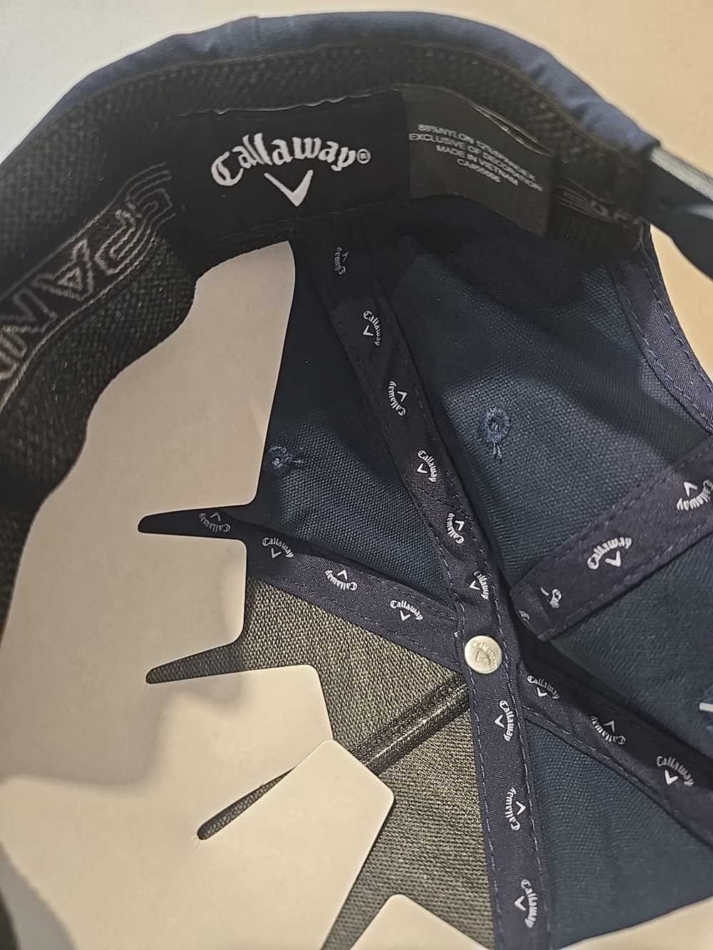 Callaway Navy Performance Gear Rope-Trim Hat - Picture 5 of 9